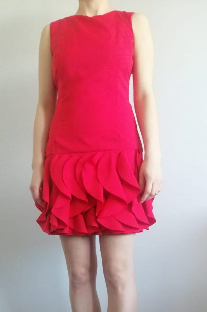 Sukienka nor-bi czerwona 36