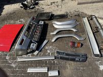 Передок бампер морда фари mitsubishi l200