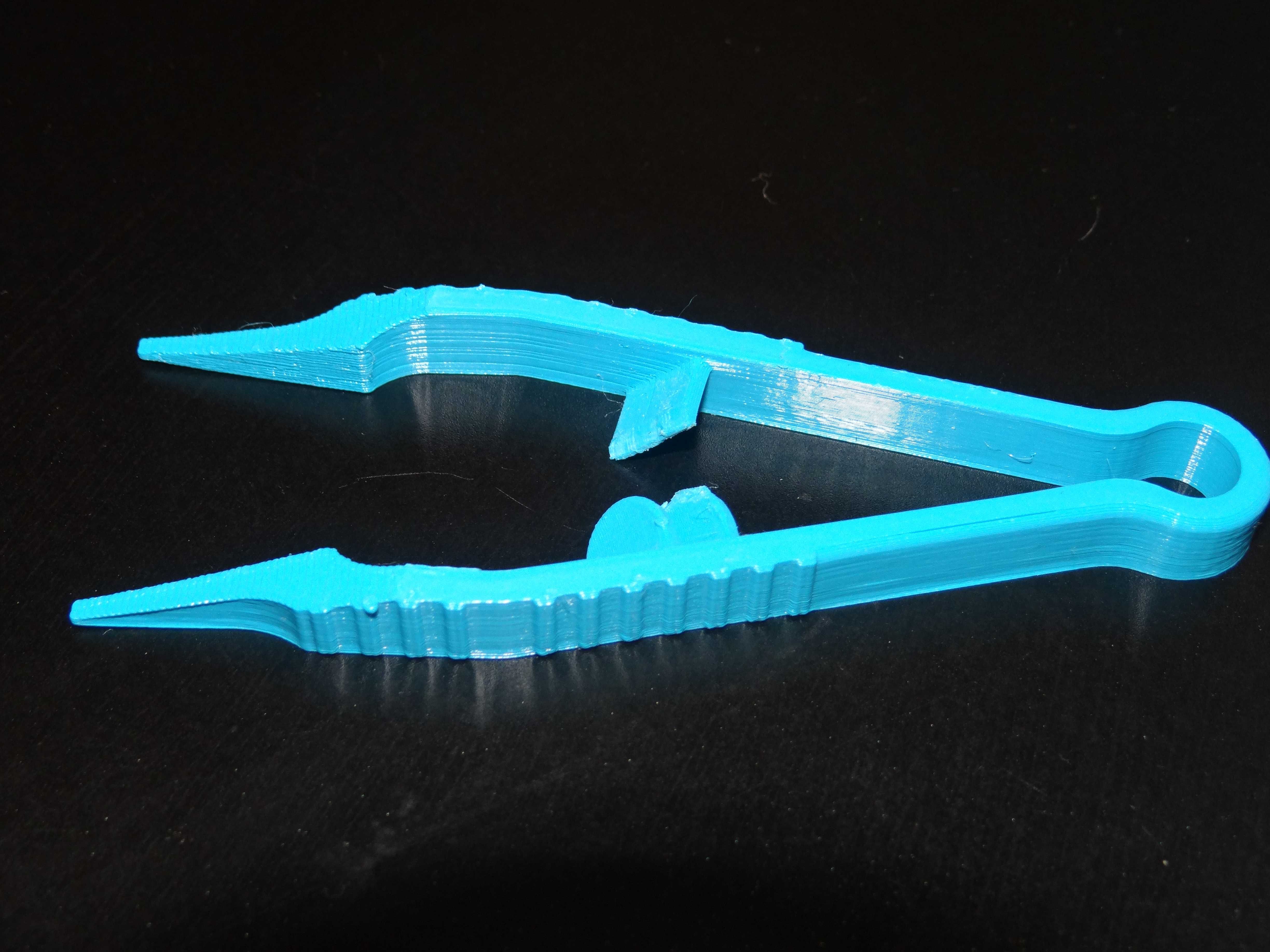 Pęseta plastikowa dowolny kolor wytrzymała