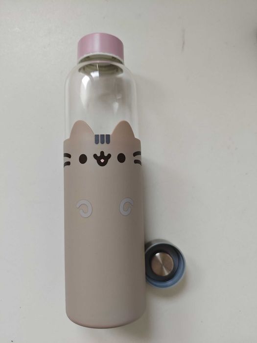 Grupoerik 500 ml Butelka na wodę Pusheen nietłukąca