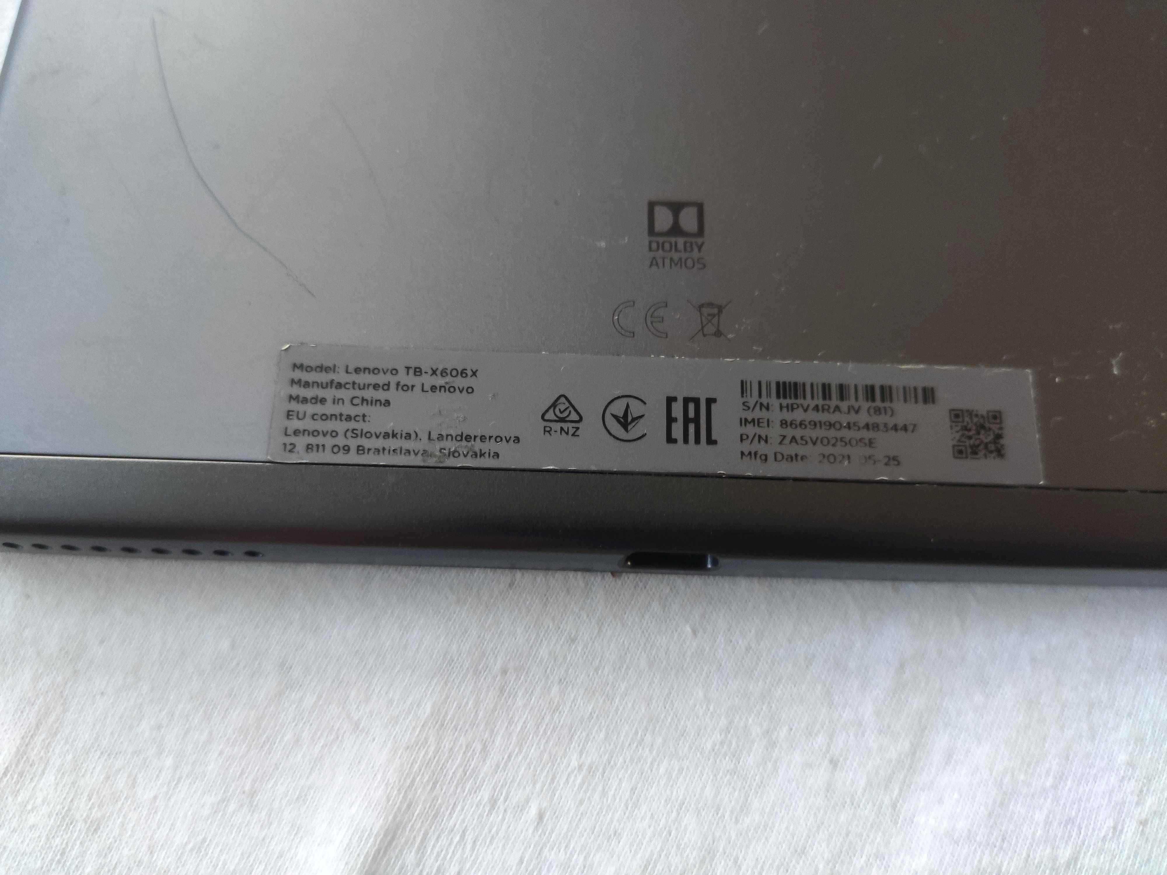Tablet Lenovo Tab M10 FHD Plus X606X LTE 4 GB 64GB