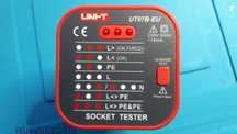 Testador de tomadas UNI-T UT07B-EU