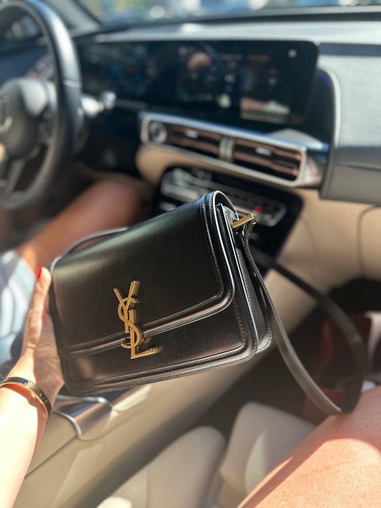 Сумка ysl солферино solferino шкіра комплект