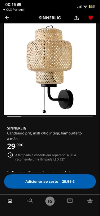 Candeeiro Sinnerlig