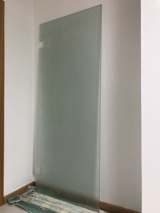 Portas de vidro temperado. 2 Portas