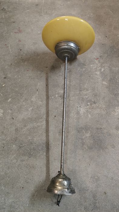 Candeeiro art deco oplalino