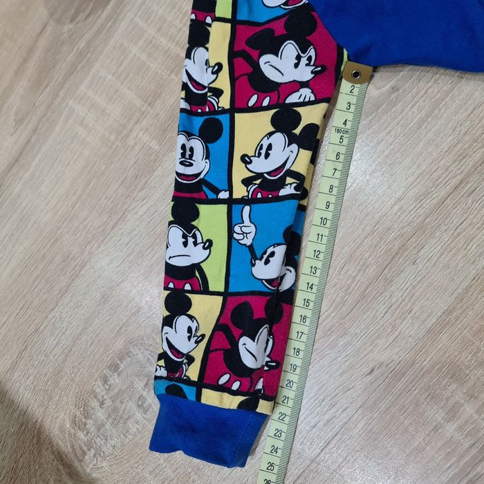 Dres myszka Mickey 5 części Komin czapka rękawiczki