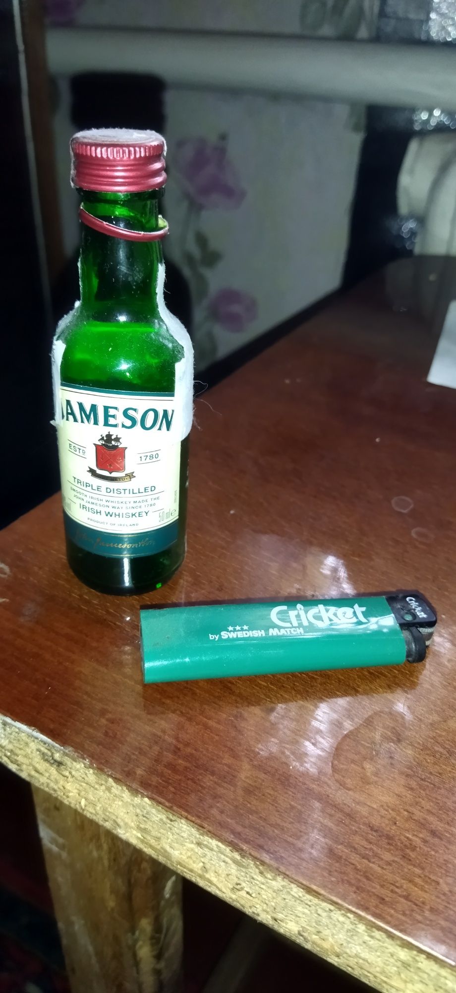 Бутылка из под Jameson,Веснеrovka