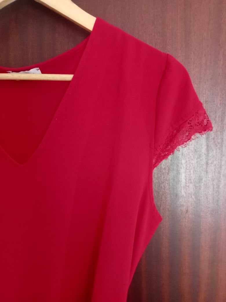 vestido vermelho