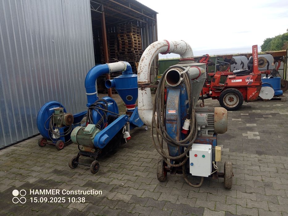 Dmuchawa ssąco tłocząca  na sile