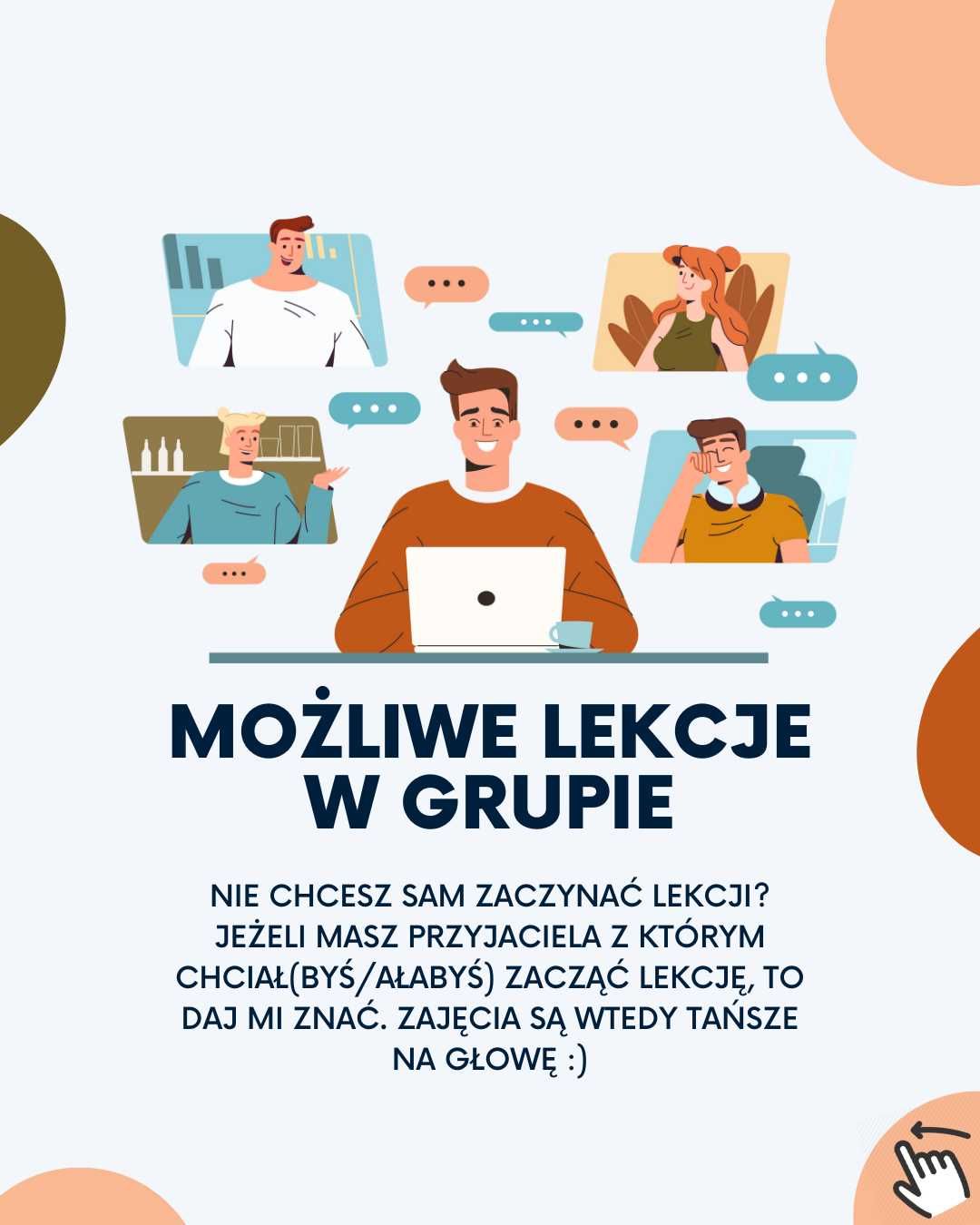 Zajęcia / korepetycje z języka angielskiego online