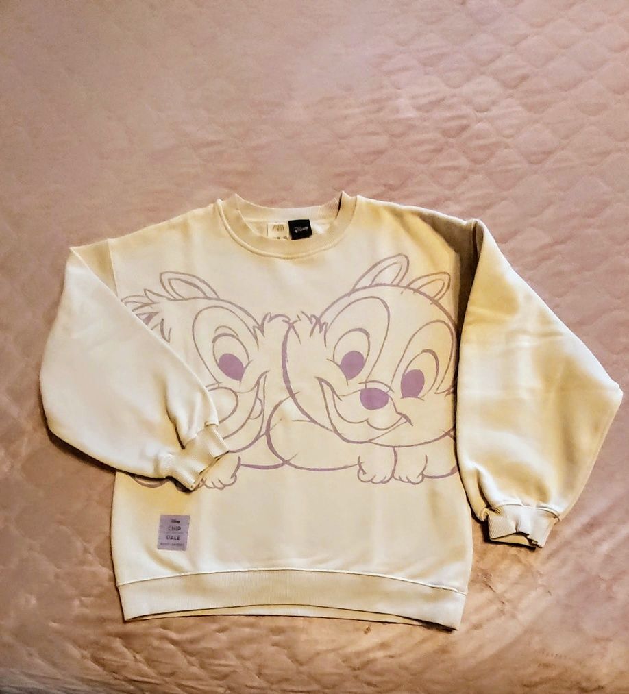 Sweater Disney estampada com esquilos, Zara