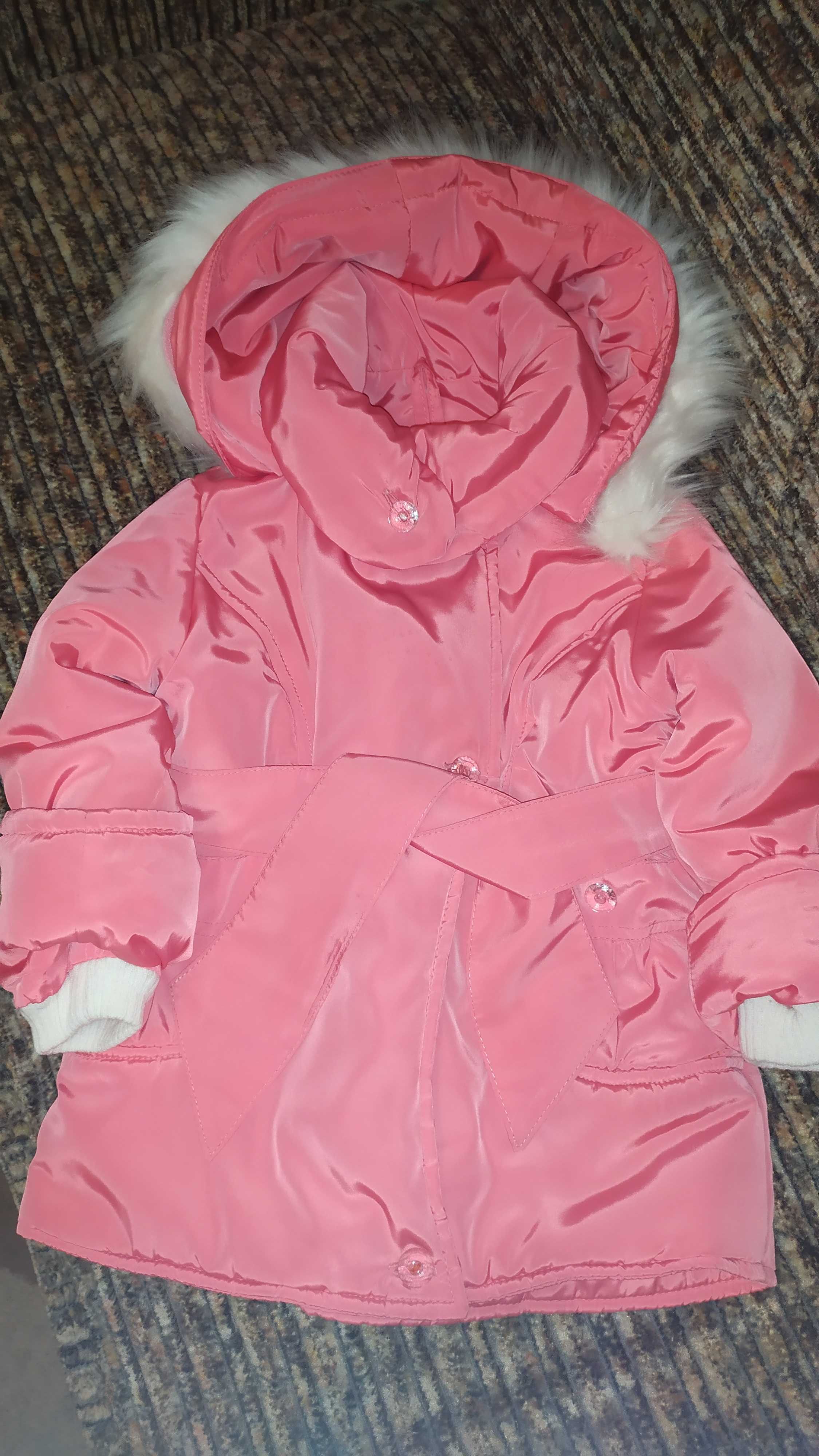 Зимова-демисезонна куртка на девчинку