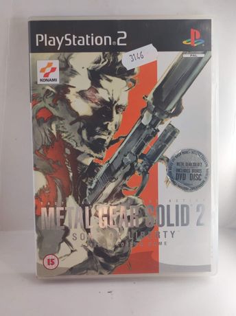 Metal Gear Solid 2 + Dvd Unikat Ps2 nr 3146