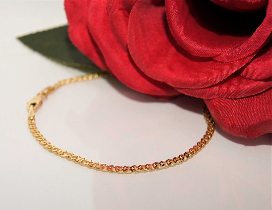 Złota bransoletka p.585/1,96g  Mona Lisa