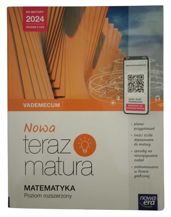 Książka "Vademecum matematyka, poziom rozszerzony"