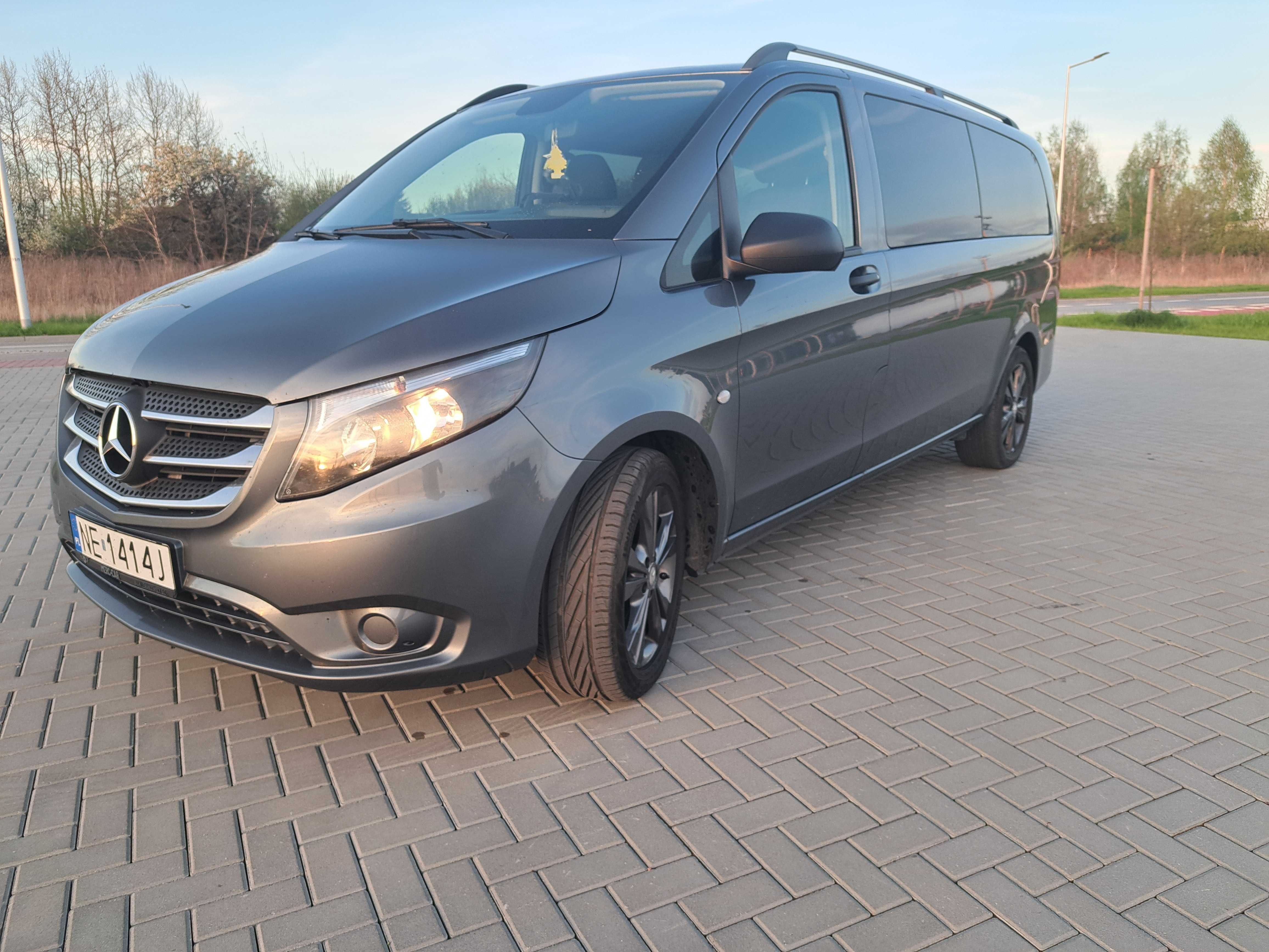 Mercedes-benz Vito 9 osobowy tourer extralong, cesja leasingu