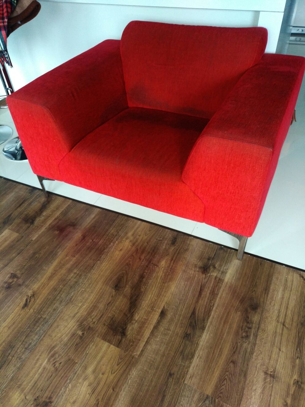 Kanapa + fotel + pufa