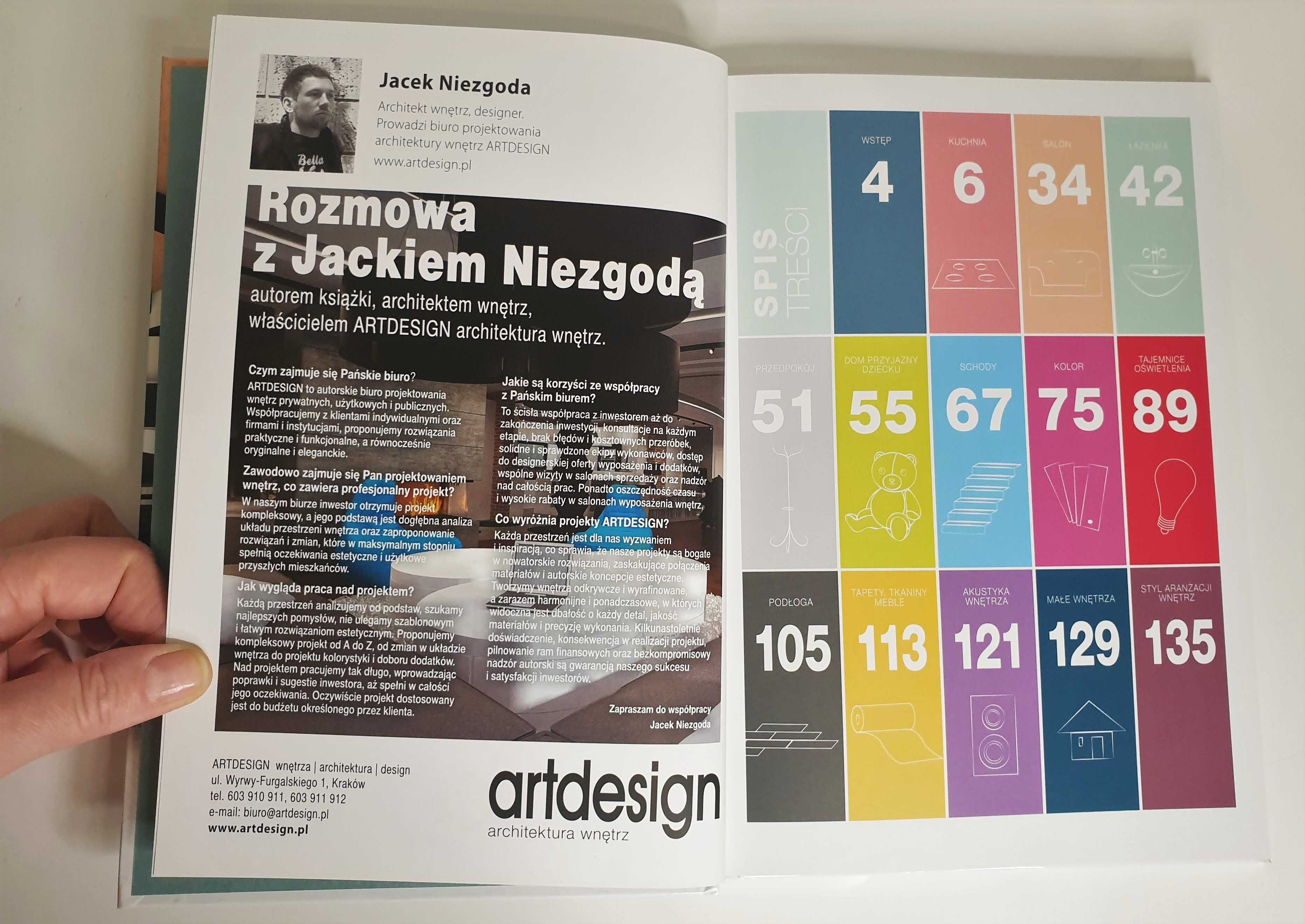 Aranżacje wnętrz, Jacek Niezgoda - wydawnictwo albumowe