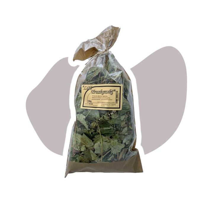 Wio-Mar Liść truskawki 100g Naturalne przysmaki