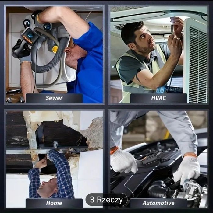 Kamera inspekcyjna 5m monitor