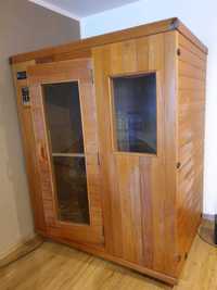 Sauna FIŃSKA + Sauna INFRARED 2w1 na podczerwień kabina sucha 2-3 oso