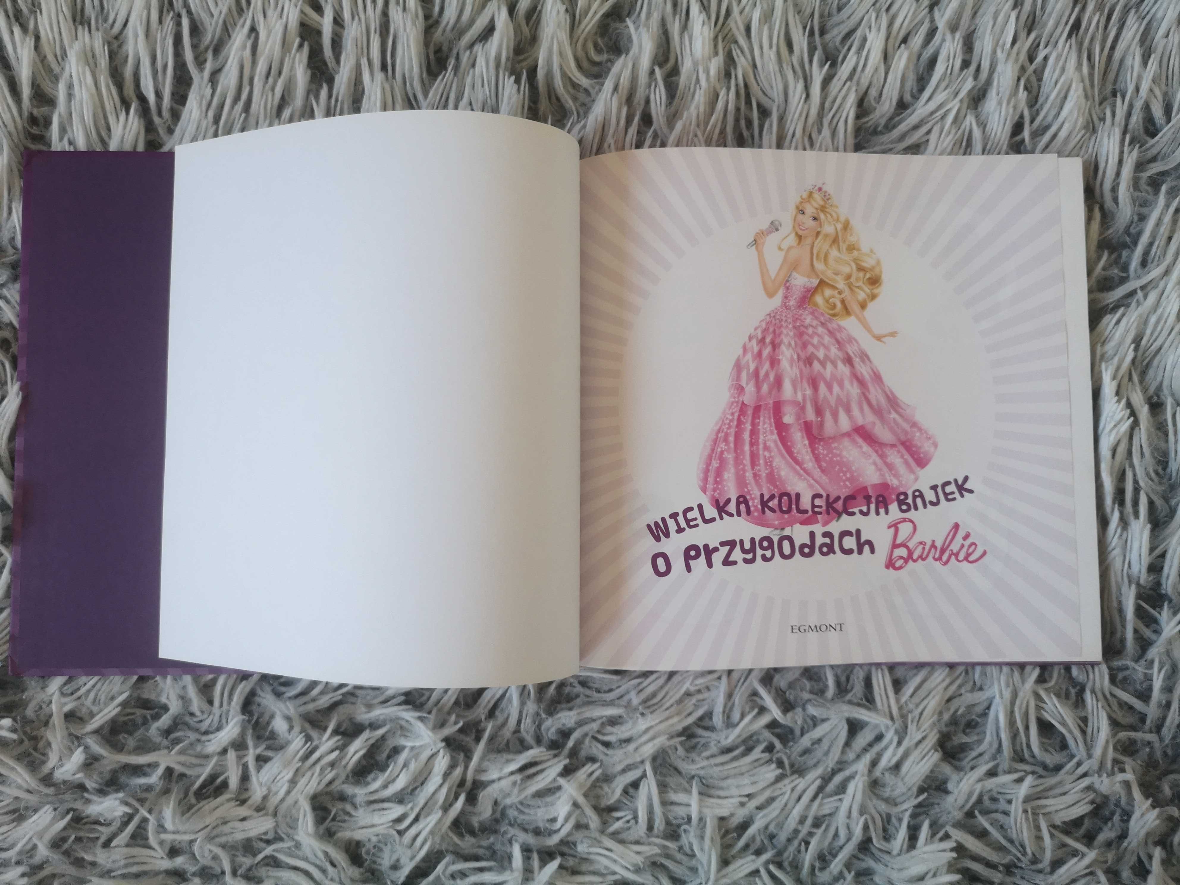 Książka Barbie wielka kolekcja o przygodach dla dzieci księżniczka