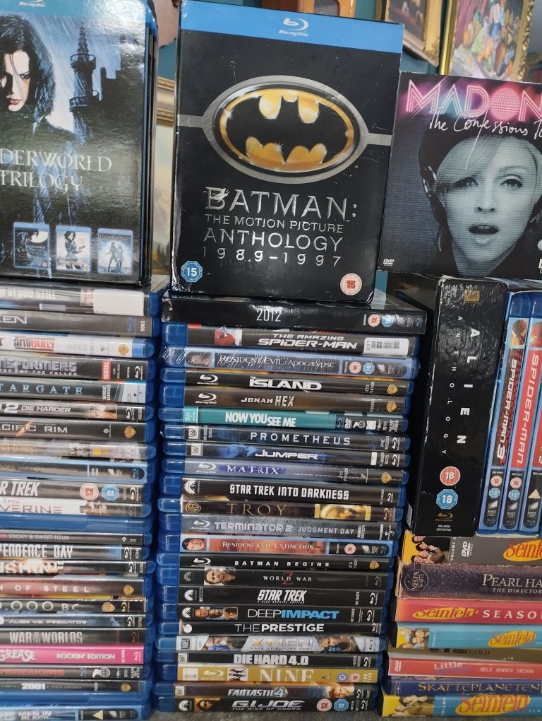 Filmy dvd blu-ray koncerty trylogię wyprzedaż kolekcji