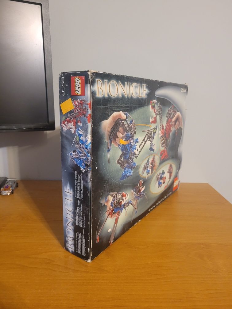 Lego Bionicle 8558 Cahdok & Gahook UNIKAT puste pudełko