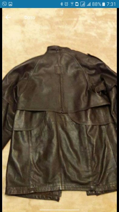 Натуральная, кожаная куртка для женщины (девочки)