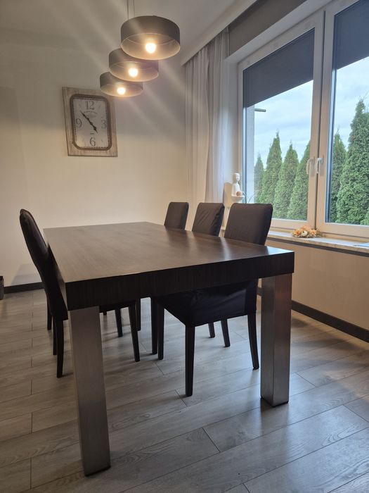 Nowoczesny stół do jadalni krzesła w gratisie 220x100