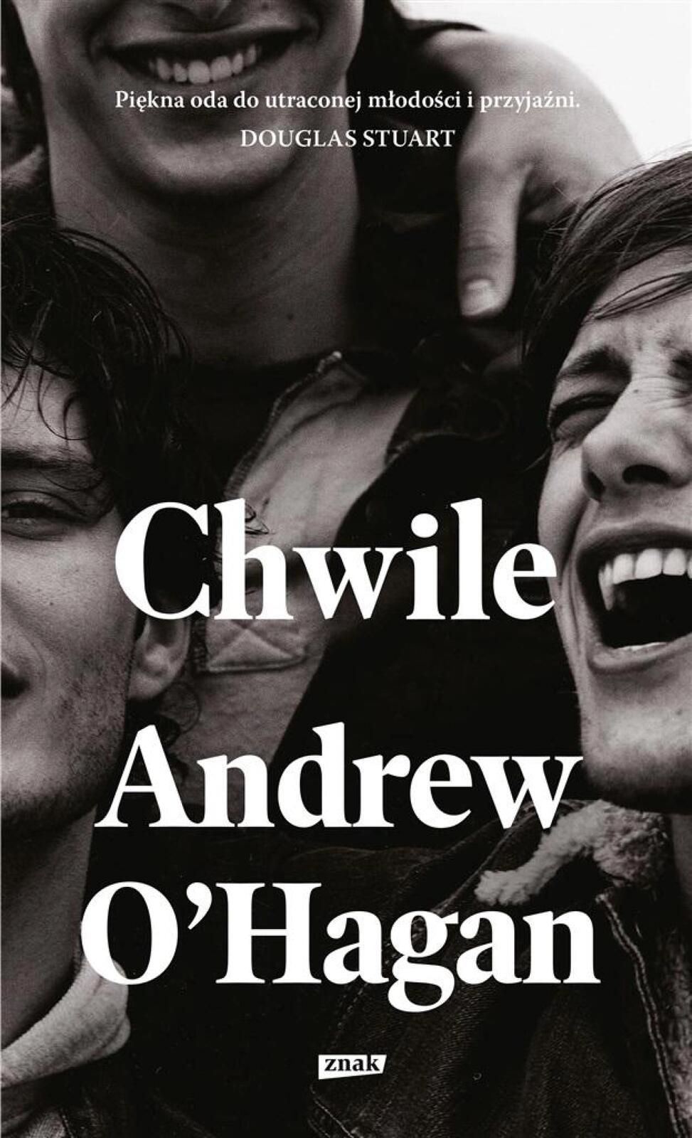 Chwile Znak Andrew O'Hagan, Kaja Gucio Rok wydania: 2024, oprawa: