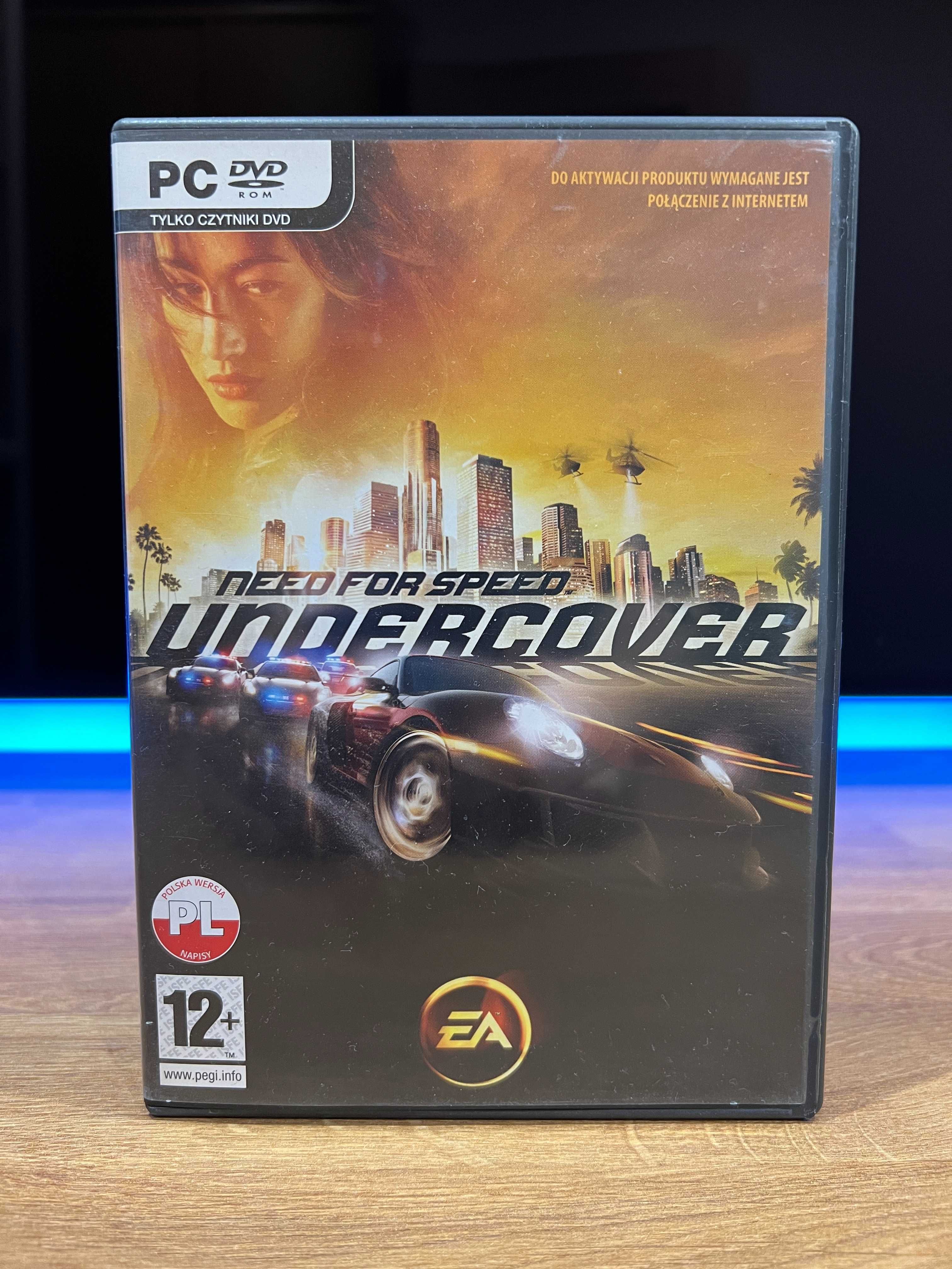 Need for Speed Undercover (PC PL 2008) kompletne premierowe wydanie