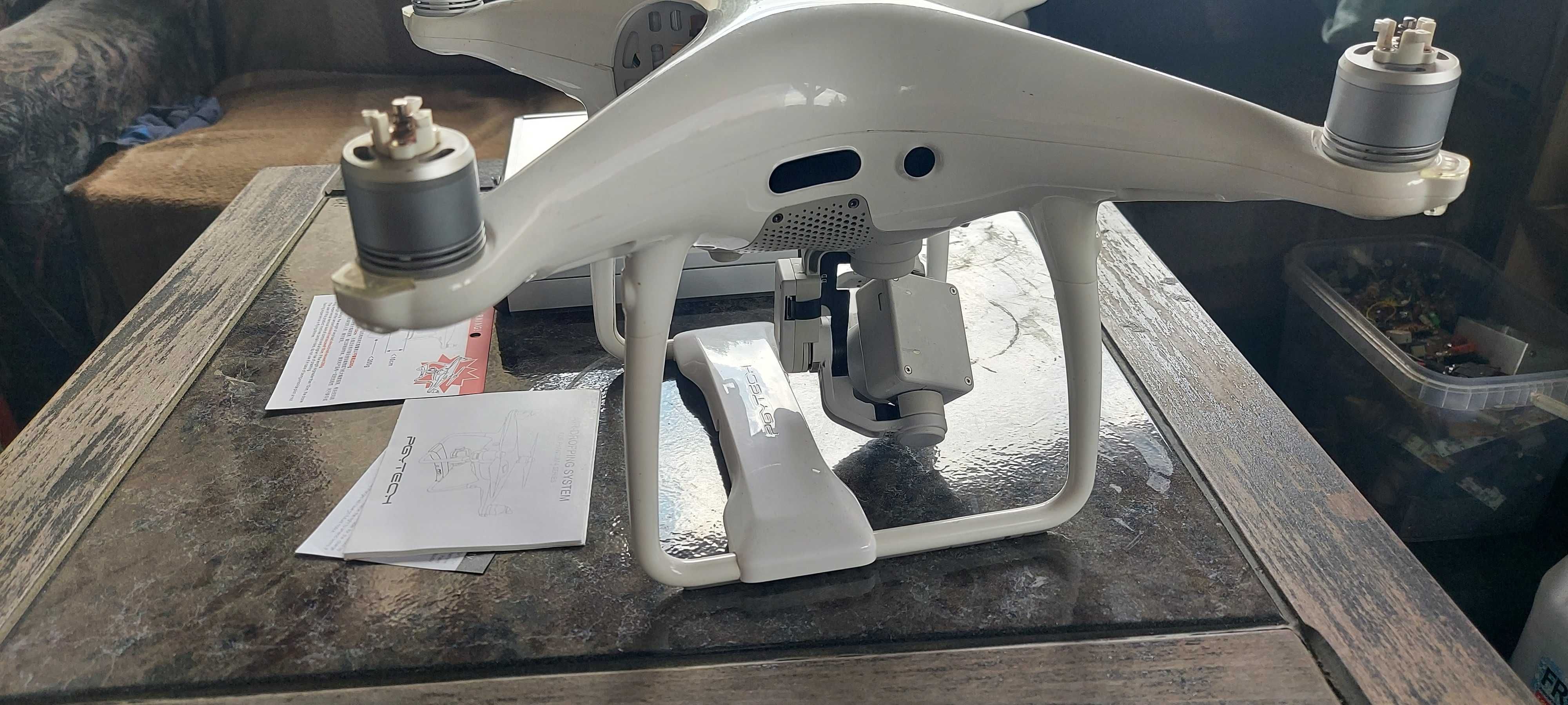 PHANTOM 4 PRO [3xaku]+system zrzutu PGYTECH AIR-DROPPING,  zamiana!!!