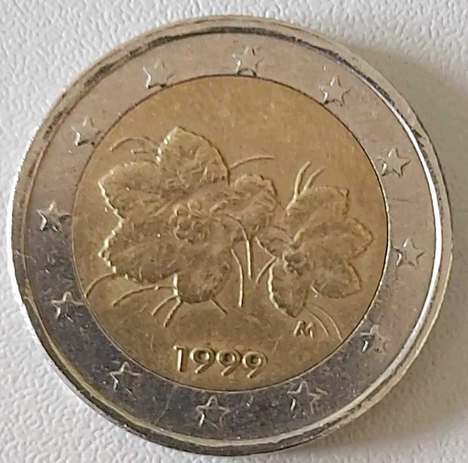 2 Euros de 1999 da Finlândia Rara