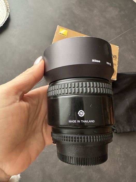 Обʼєктив Nikkor Lens 85 mm f 1,8/D