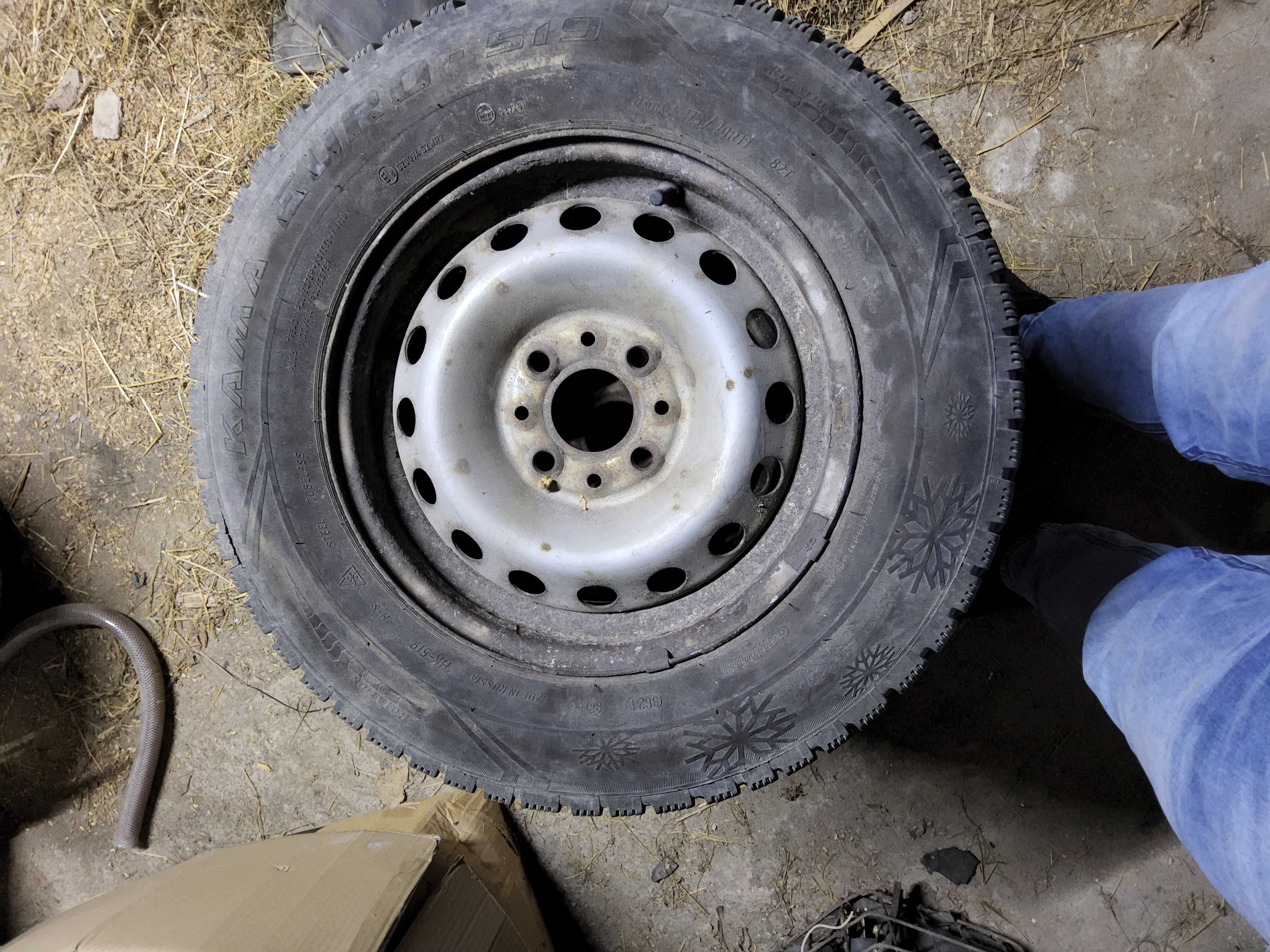 Opony zimowe z felgami Fiat Panda 2 R13 175/70