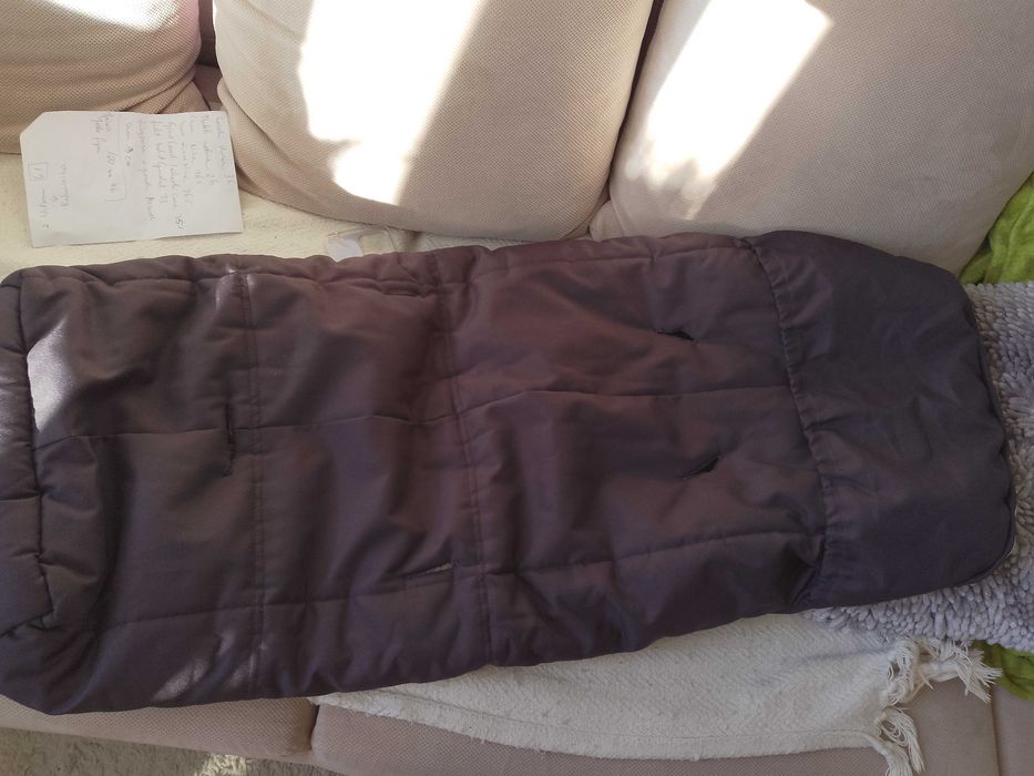 Śpiworek zimowy do wózka