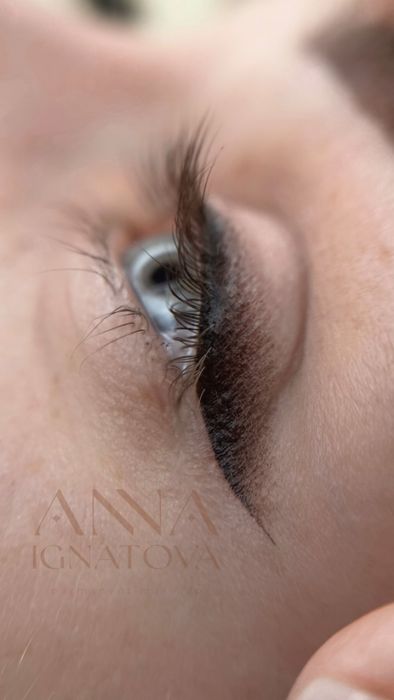 Волоскова техніка брів. Перманентний макіяж