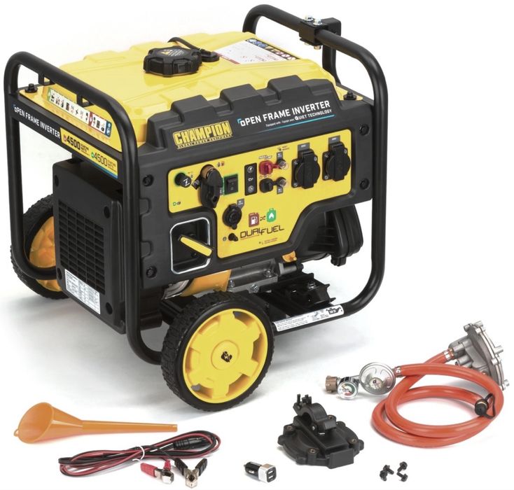Трипаливний інверторний генератор Champion C4500iE(G)