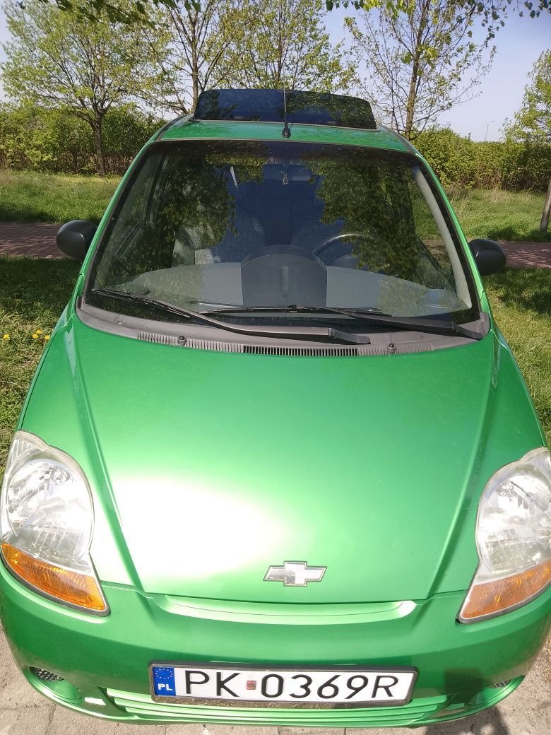 Chevrolet Matiz 0.8l, benzyna, 2006 piękna jasna zieleń