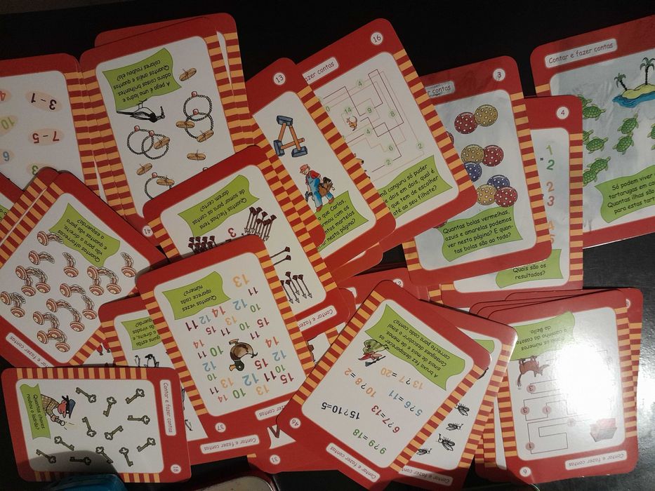Jogo Matemática, 4 ou + anos