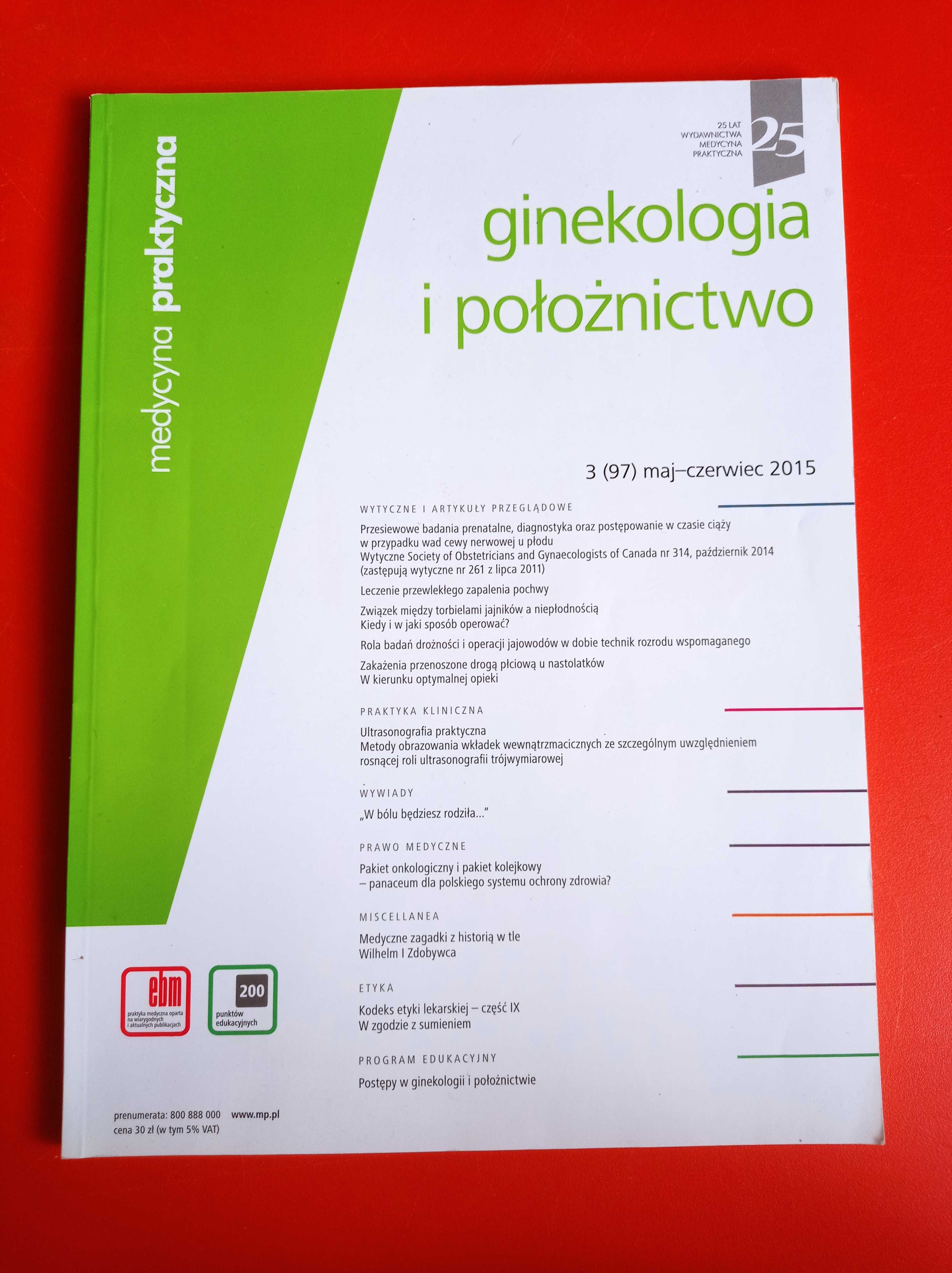 Ginekologia i Położnictwo 3/2015, maj-czerwiec 2015