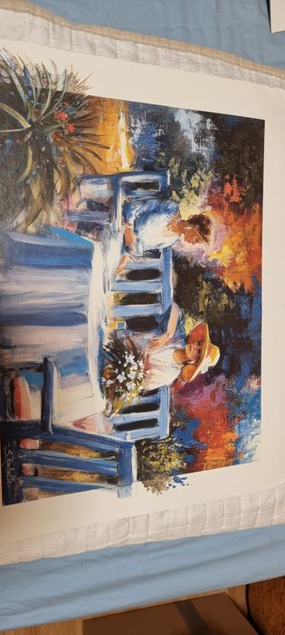 Obrazy bezxramy 50x40cm 2 szt