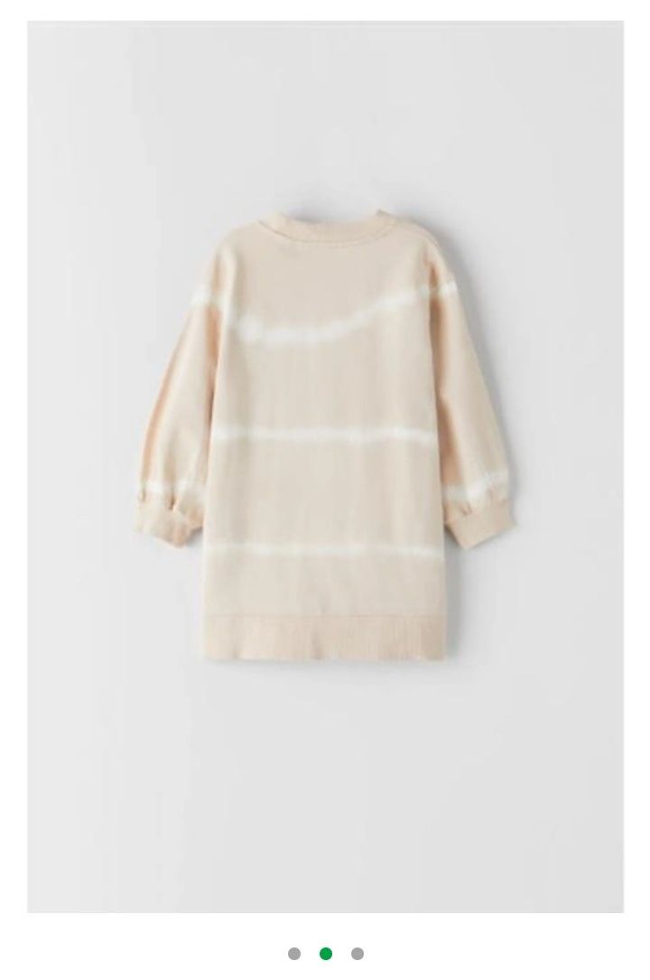 ZARA 11-12L dresowa sukienka z Myszką Miki Minnie