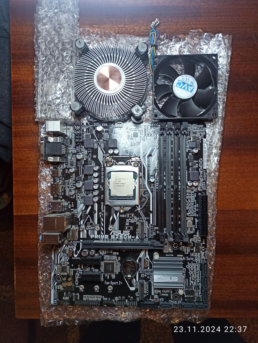 Материнська плата Asus Prime B250M-A + i5 7500