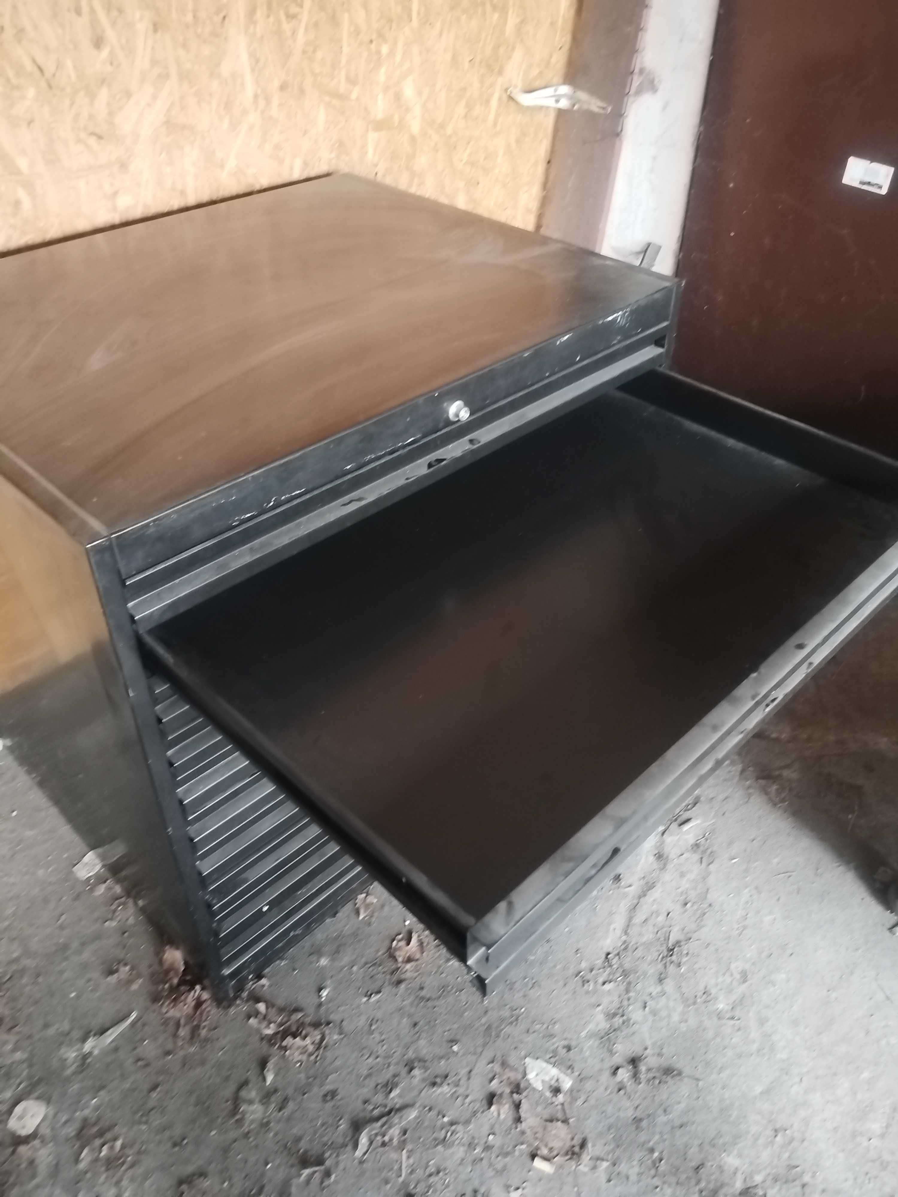 Metalowa szafa na mapy/rysunki