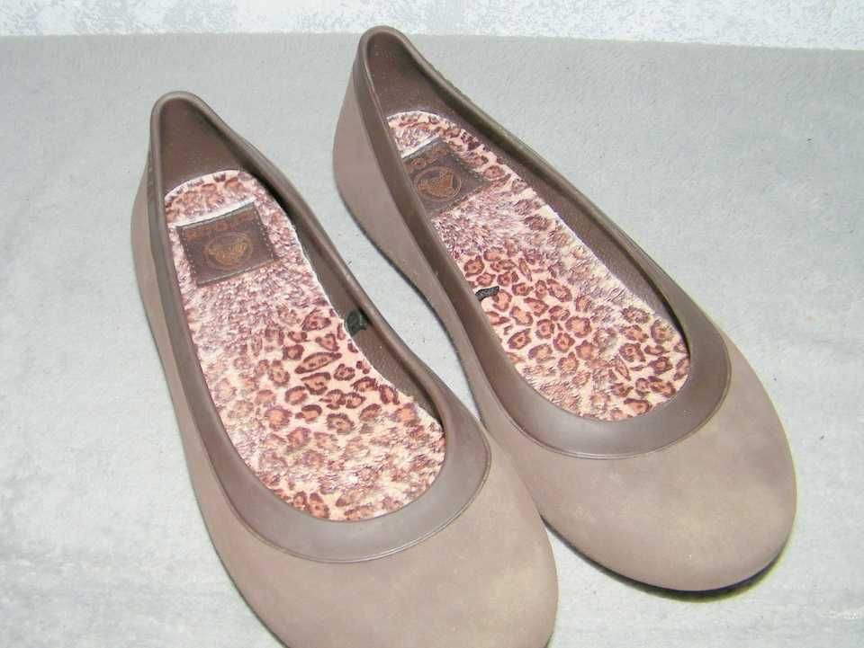 CROCS - Lekkie Balerinki - rozm 37 W 7 - IDEALNE !!!