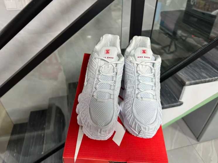 Buty meskie Mokasyny Nike_Shox_TL_White R. 41