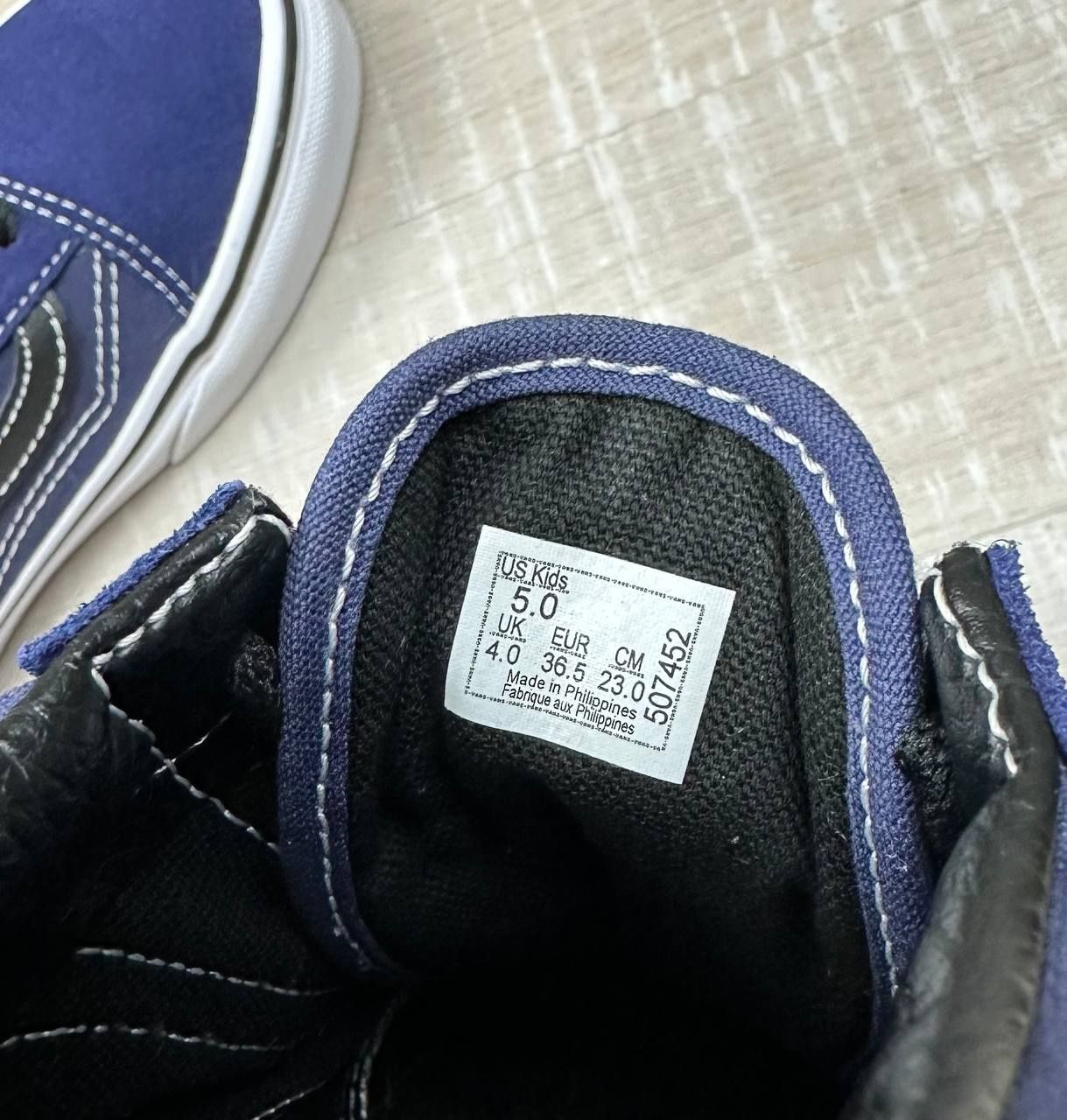 Оригінальні кросівки Vans Old Skool SB sk8 ванс 36,5 розмір 23см ідеал